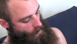 Two bearded gay dudes are sucking hard dick and getting fucked