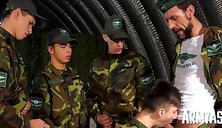 When You're Late In Military Camp, You Turn Into A Bottom