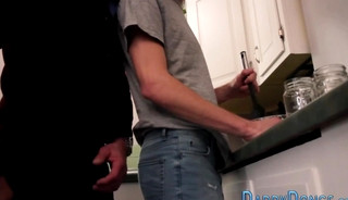 Amateur twink spunks load