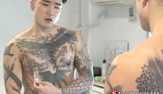 YOSHIKAWASAKIXXX - Yoshi Plays with Nipples and Jerks off