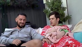 Step Dad Derek Allen Caught His Step Son Dakota Lovell Masturbating - FamilyDick