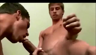 Twink's first taste of a big cock
