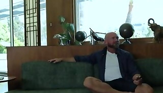 DILF Knox bareback his horny twink stepson Jack Bailey