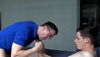 Dad's helping hand