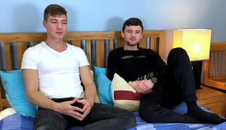 Straight & Ripped Mitch gets his Ass Drilled by Henry's Big Uncut Cock & Both Cum Hard!