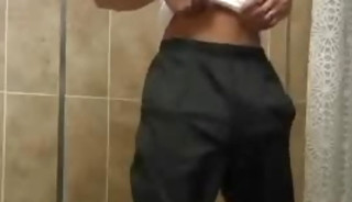 Brent Everett in the Shower