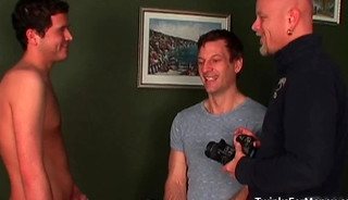 Hot nasty busty cute guy sucking big cock then gets doggystyle