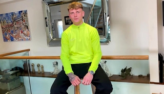 Young Straight Teen Wanks his Uncut Cock & Squirts a Huge Load of Cum!