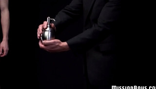 Shy Mormon drills his ass to serve his old leader