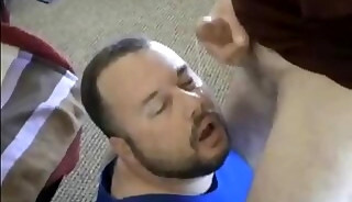 Daddy and grandpa blowjob