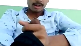 Sexy teen solo with big dick masturbating