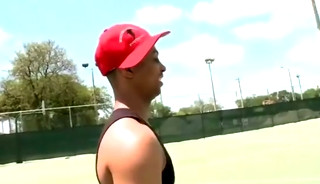 Gay hunts the streets for black schlong