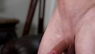 Sexy GI Joey jerks off on camera