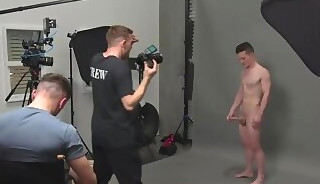 Newbie in porn industry anal fucked by big cock