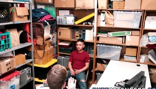 Tied up mexican thief barebacked