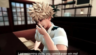 Hero's Breakfast - Izuku Midoriya x Katsuki Bakugo Sex in the Kitchen my Hero Academia - 3D