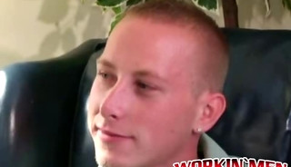 Stud shows off his tattooed chiseled body and jerks off hard