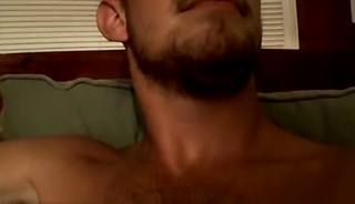 Straight jocks enjoy jerking their big penises off together