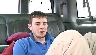 Tricked straight jock gets jizzed