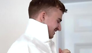 Religious bubble butt teen moans during kinky forbidden fuck