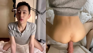 Story time while riding dildo: "My First Time Having Sex"