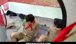Twink Boy Scouts Take Turns Fucking Their Scout Master