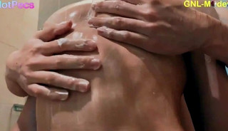 Getting his Pecs and Nipples Played and Worshipped in the shower!