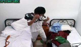 Hidden Camera Twinks in College Dormitory