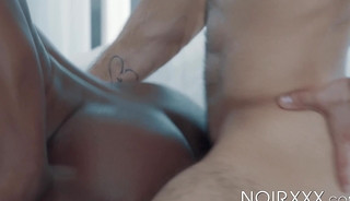 Black bottom Taye Scott ass fucked by inked hunk Papi Suave