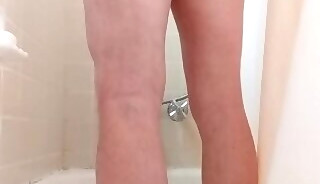 JJMontana taking a shower