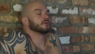 Cliff pumps his gritty cock into Kaleb's smooth hole