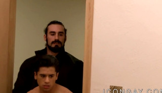 Latino Armond Rizzo roughly anal fucked by Jaxton Wheeler