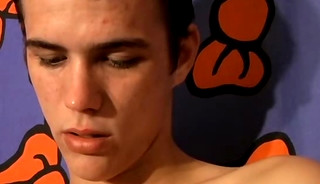Underwear loving twink Cain masturbates and cums