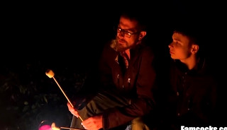 Camping With Dad's Cock