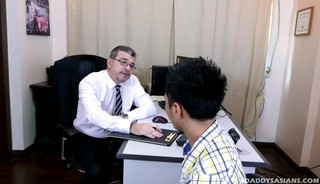 Daddy Fucks His Office Boys
