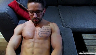 Naught Prof. Watches Str8 Student Jerk Off!