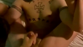 Korean Twink Gets Assfucked in Front of his GF