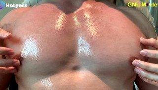 Feel his great big muscles and worship them like never before!