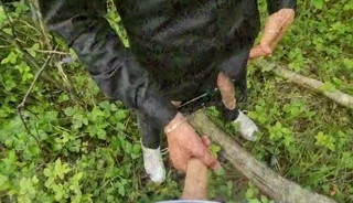 Public Cruise, Fear of Motorcyclists, Bareback Cock in the Ass, Hot Cum!