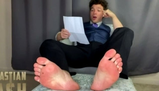 My boss discovered that I love his socks and the smell of his feet