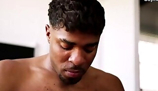 Horny guys have bareback anal sex