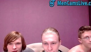 Amazing Youmg Threesome Party Part 2 doing a Cam Show