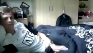 Boy Wakes Up With Hard Cock