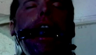 Bondage and dominating with jock in torment that loves it