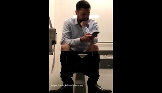 Spy in Office Toilet Caught my manager