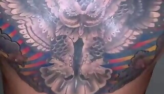 Indo Tattooed Guy Fucks Bareback