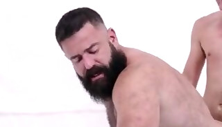Mormon Twink raw fucks daddy bear