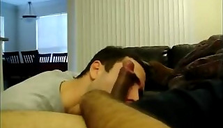 white guy sucking indian cock