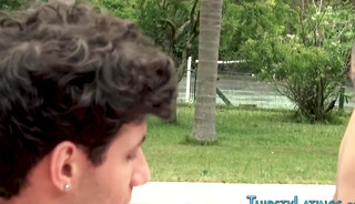 Latino lover riding cock bareback