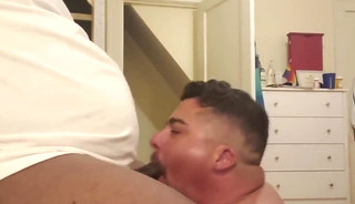 Latino chub sucks BBC